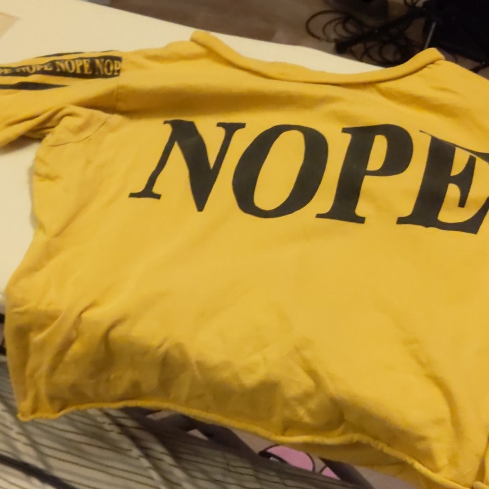 NOPE Crop Top
